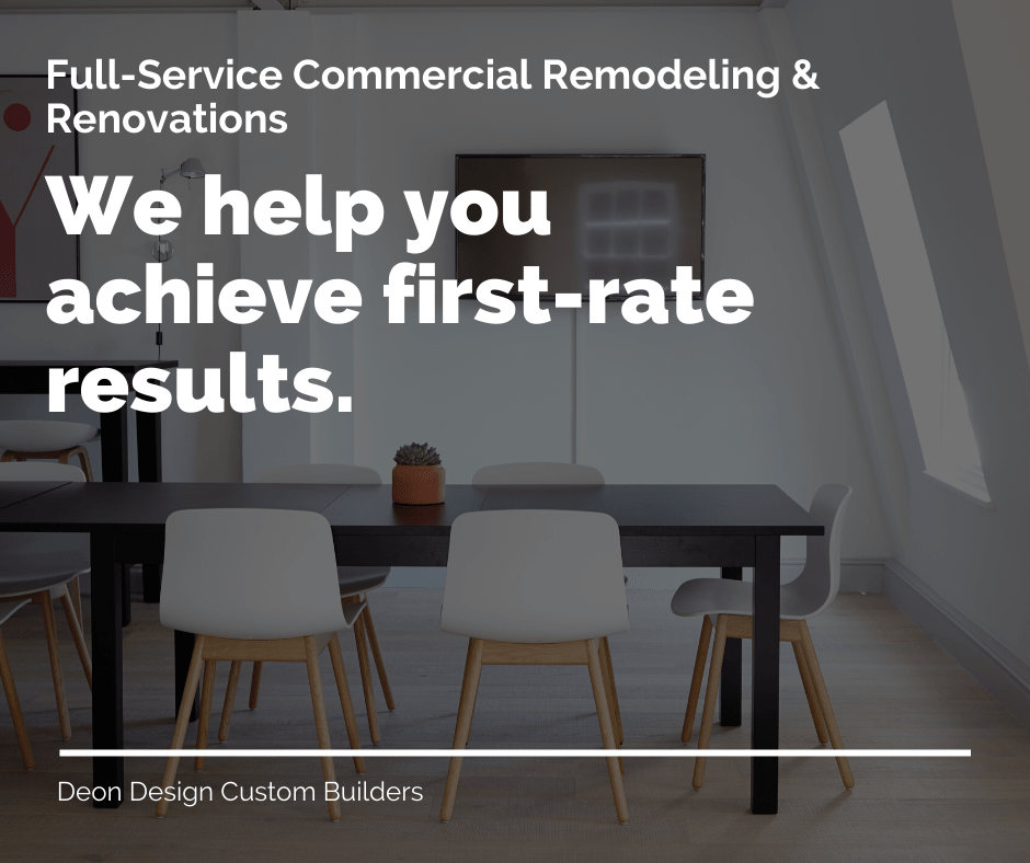Commercial Remodeling Contractors