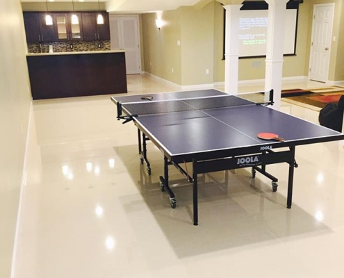 Basement remodel ideas: games room