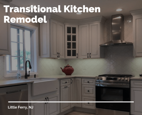 Transitional Kitchen Remodel in Little Ferry, NJ