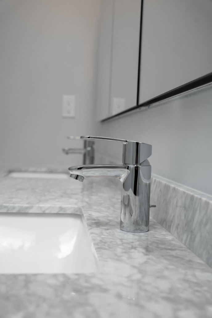 bathroom renovation after fire damage