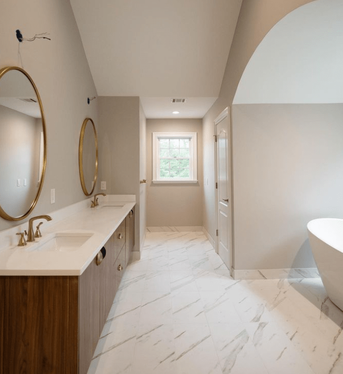 Master bathroom remodeling project