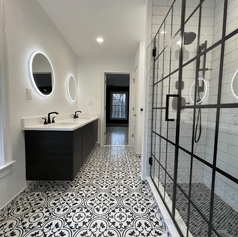 modern master bathroom remodel ideas
