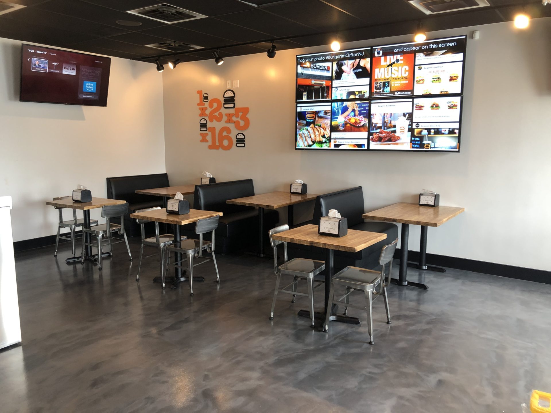 Burger IM Fast Food Restaurant Renovation