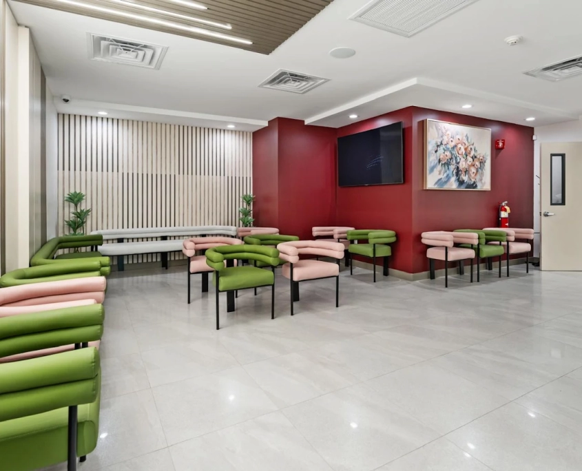 oncology center interior design